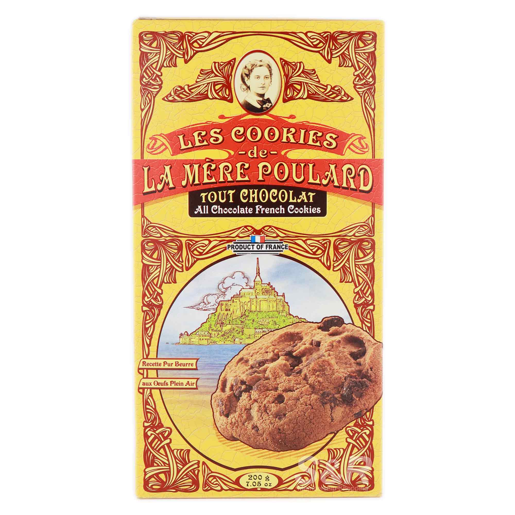 La Mere Poulard All Chocolate French Cookies 200g La Mere Poulard All Chocolate French Cookies 200g